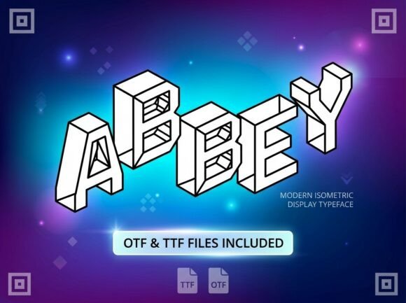 Abbey Font: A Decorative Typeface for Captivating Editorial Design