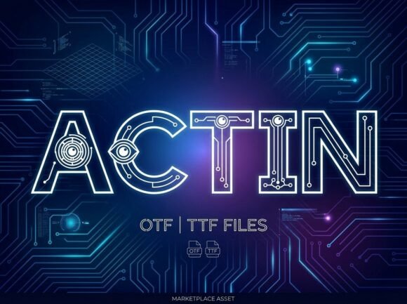 Actin Font: The Bold Typeface That Elevates Campaign Design