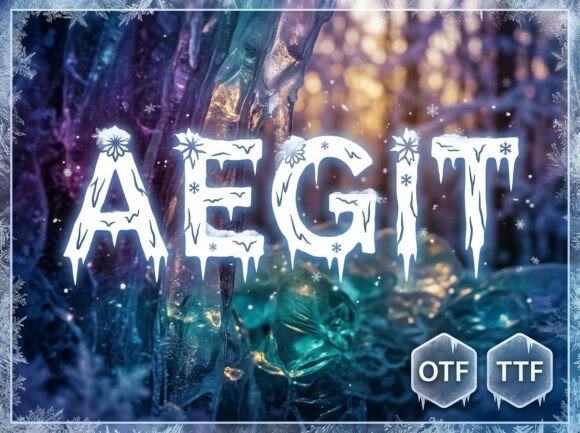 Aegit Font: A Decorative Typeface for a Stronger Brand Identity
