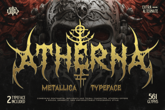 Atherna Font: A Bold Typeface for Extreme Brand Messaging
