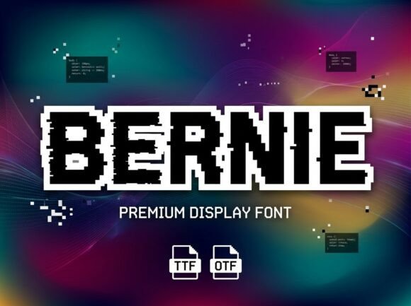 Bernie Font: A Decorative Typeface That Brings Creativity to Life