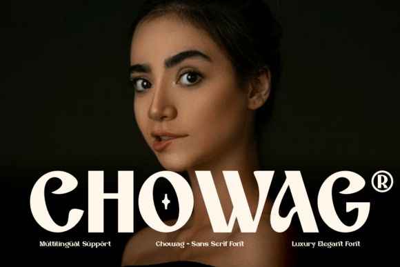 Chowag Font: A Bold Typeface for Modern Web Design