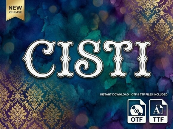 Cisti Font Review: A Decorative Typeface That Commands Attention