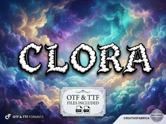 Clora Font: A Professional Decorative Typeface for Small Business Branding