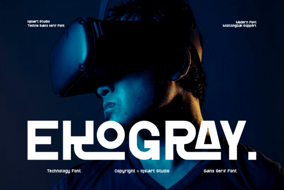Ekogray: A Bold Typeface for Stronger Branding