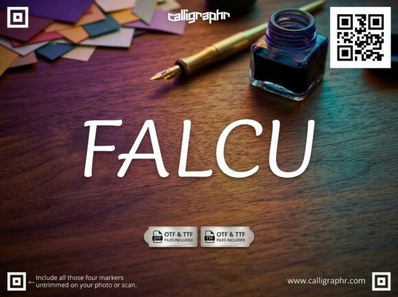 Falcu: A Decorative Typeface That Steals the Spotlight