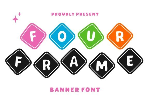 Four Frame: A Fresh Display Font for Creative Projects