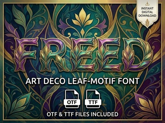 Freed Font: A Decorative Typeface That Elevates Brand Identity
