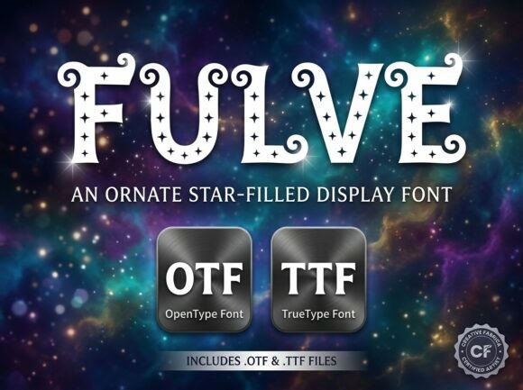 Fulve: A Decorative Typeface That Steals the Show