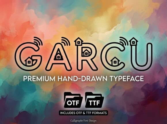 Garcu: A Decorative Font for Editorial Impact