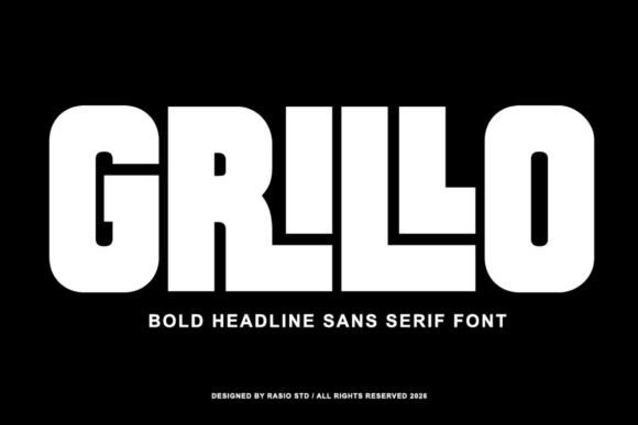Grillo Font: A Bold Typeface for Digital Design