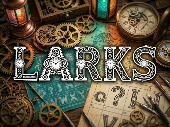 Larks: A Decorative Typeface for Editorial Excellence