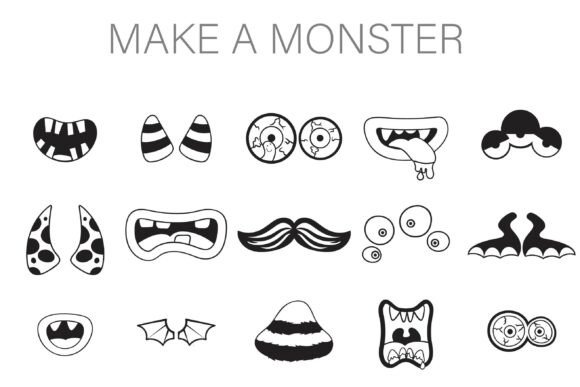 Make a Monster Dingbats: A Playful Typeface for Creative Publishing