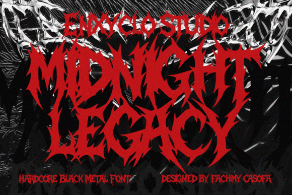 Midnight Legacy: A Typeface for the Bold and the Beautiful