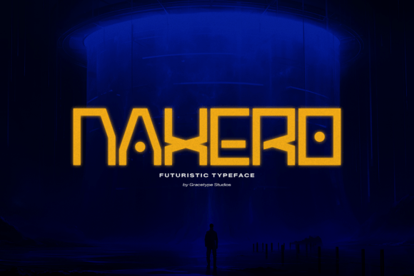 Naxero: A Futuristic Typeface for Bold Campaigns