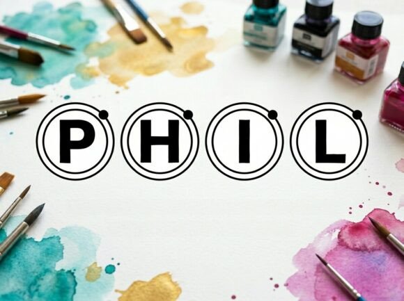 Phil Font: A Decorative Typeface for Bold Branding