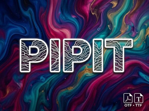Pipit: A Decorative Font That Elevates Your Campaign Visuals