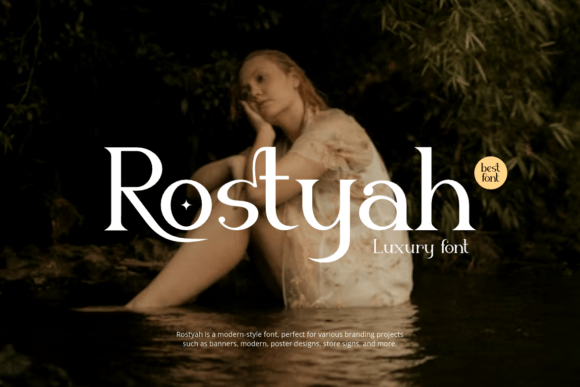 Rostyah Font: A Bold Typeface for Business Branding