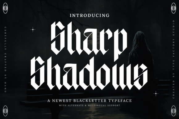 Sharp Shadow: A Bold Typeface for High-Impact Campaigns