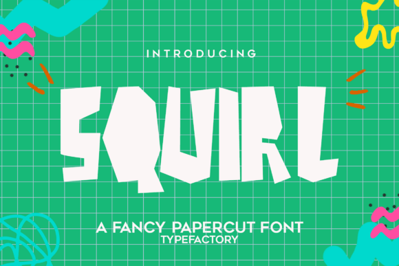 Squirl: A Playful Typeface for Editorial Expression