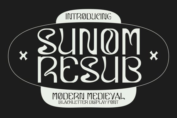 Sunom Resub: A Font That Elevates Brand Campaigns