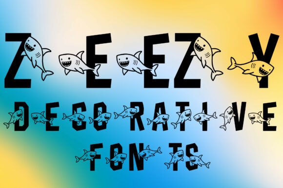Zeezy: A Playful Typeface for Bold Visual Statements